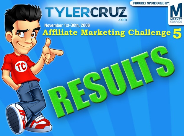 Affiliate Marketing Challenge 5 Results