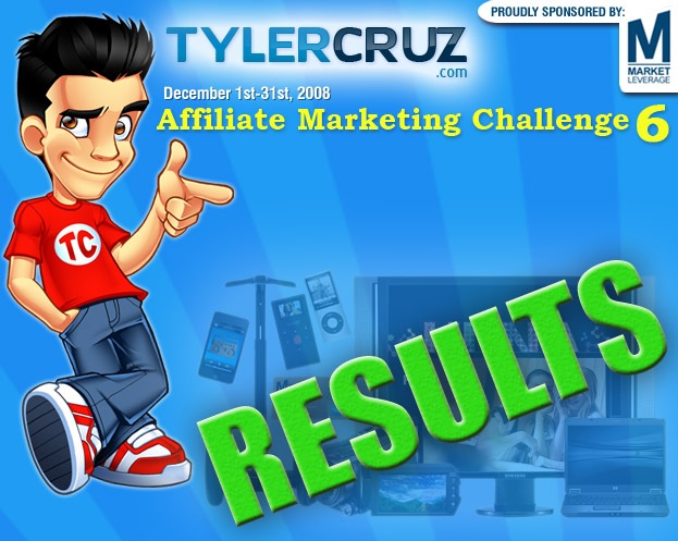 Affiliate Marketing Challenge 6 Results