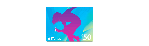 $50 iTunes Gift Card