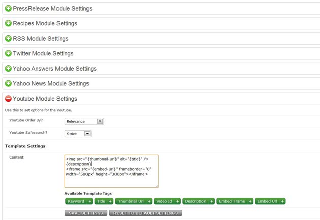 Premium WordPress Plugin to Create Niche Websites 
